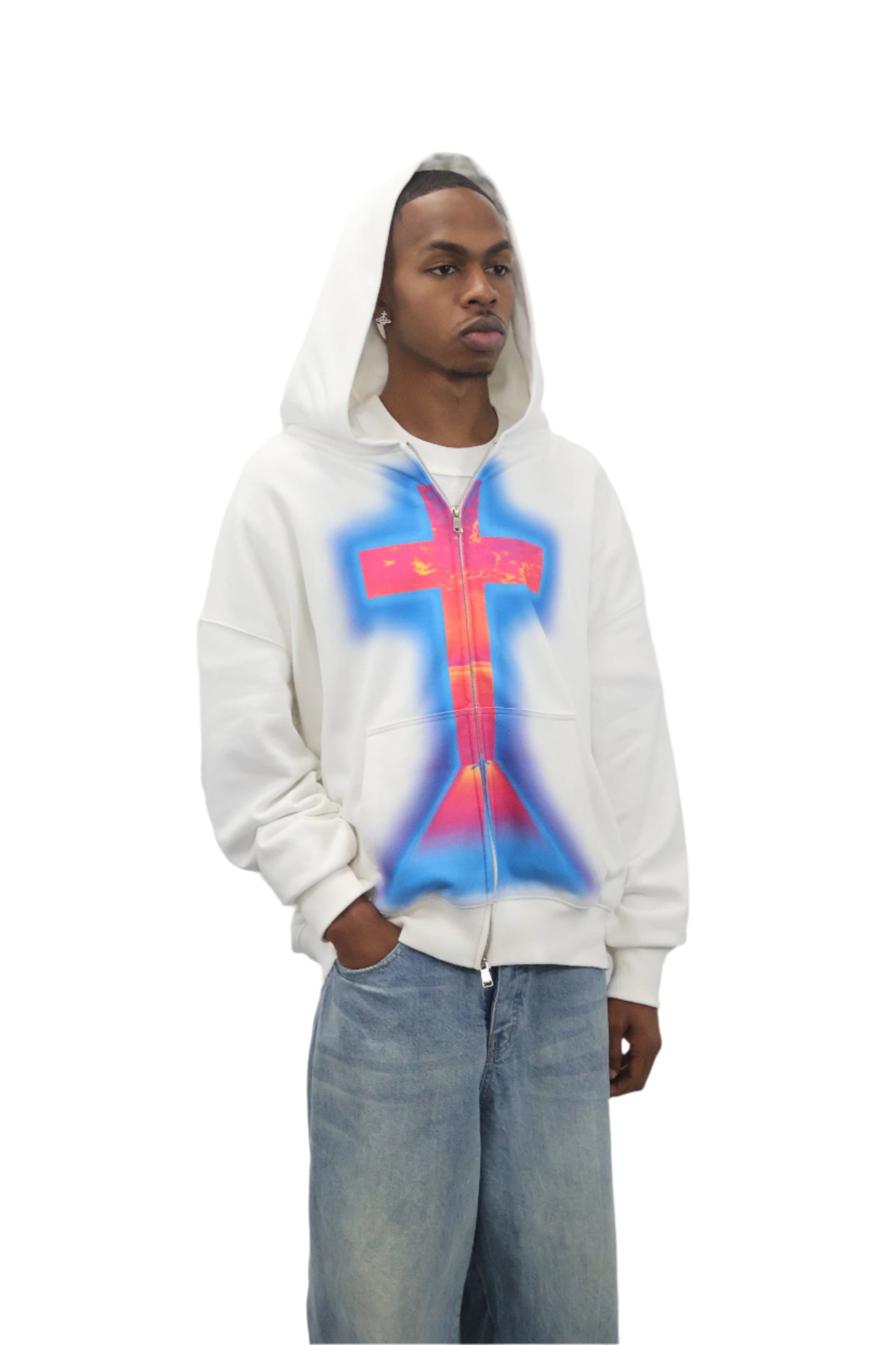 "Accepting Christ" Zip Jacket