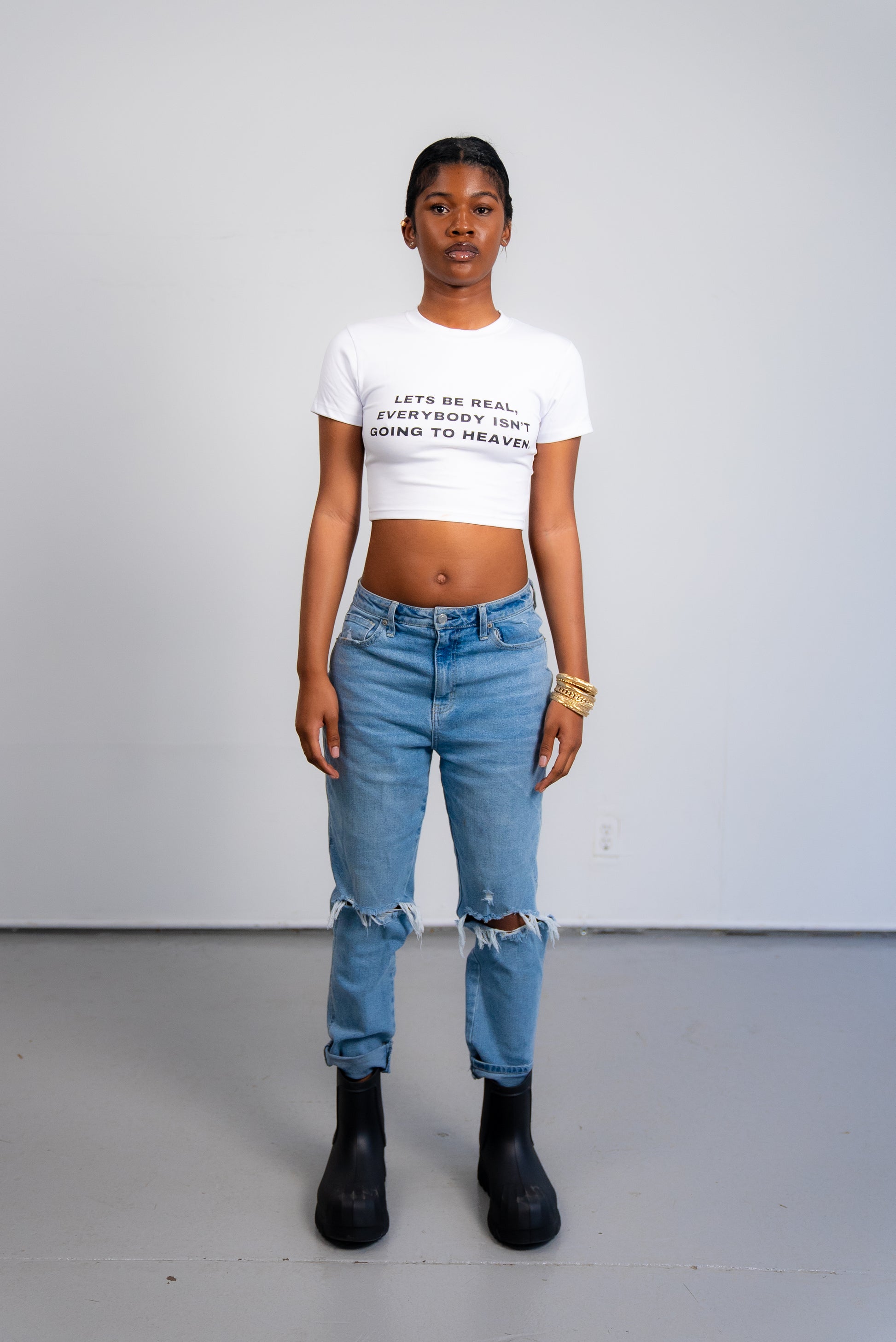 "Get Right With God" Baby Tee