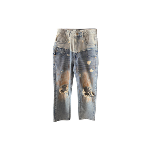 Double Waist Thrasher Denim