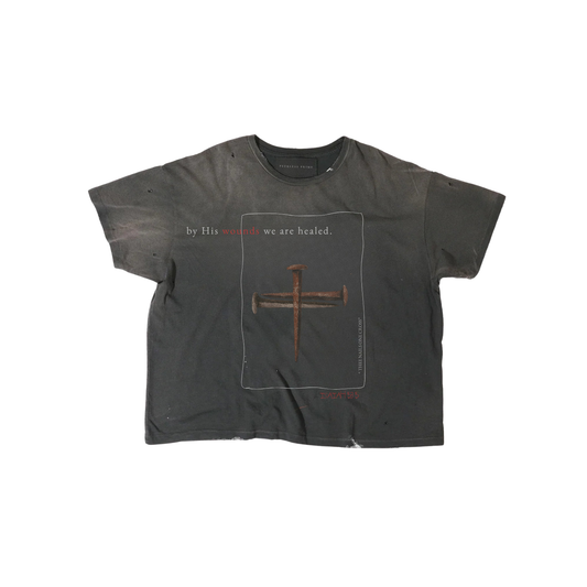 SALVATION TOUR TEE - WASHED BLACK